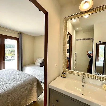 Villa La Bastide 5 Etoiles Saint Quenin - Pisicine - Jacuzzi Hammam Mont Ventoux Provence Vaison-la-Romaine